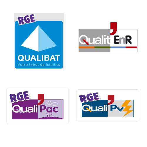 Certifications RGE QualiPV IRVE Calibat